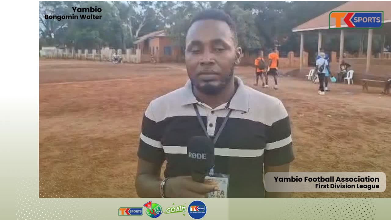 Yambio Star FC Coach Danga Baraka