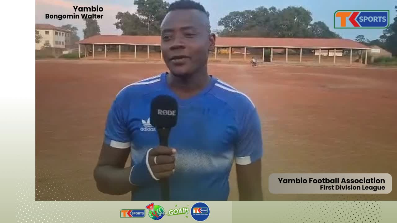 Mukongo United FC skipper Eddy Emmanuel Waure speaks to SPORTS after his stunning long-range strike helped secured the win