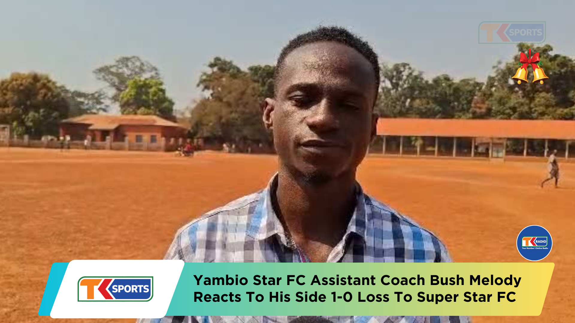 Yambio Star FC Assistant Coach Bush Melody Speaking After His Side Lost 1-0 Against Super Star FC