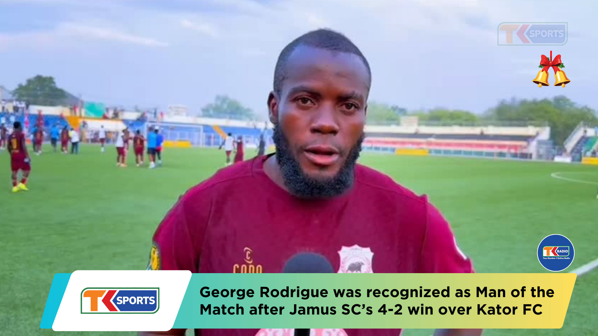 George Rodrigue Named Man of The Match After Jamus’ 4-2 Win Over Kator FC